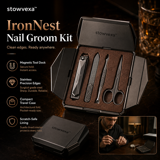 Stowvexa™ IronVest Nail Groom Kit