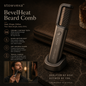 Stowvexa™ BevelHeat Beard Comb