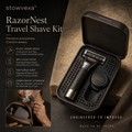 Stowvexa™ RazorNest Travel Shave Kit